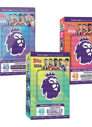 Topps - Premier League 2025/26 Mega Tin