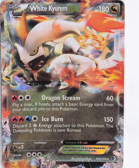 White Kyurem EX 103/149