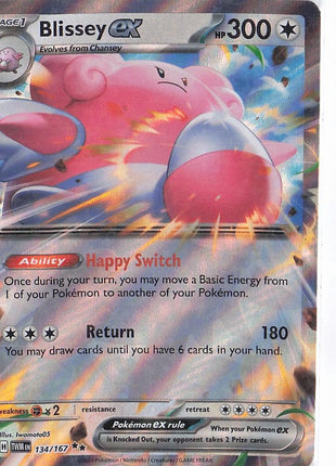 Blissey ex 134/167