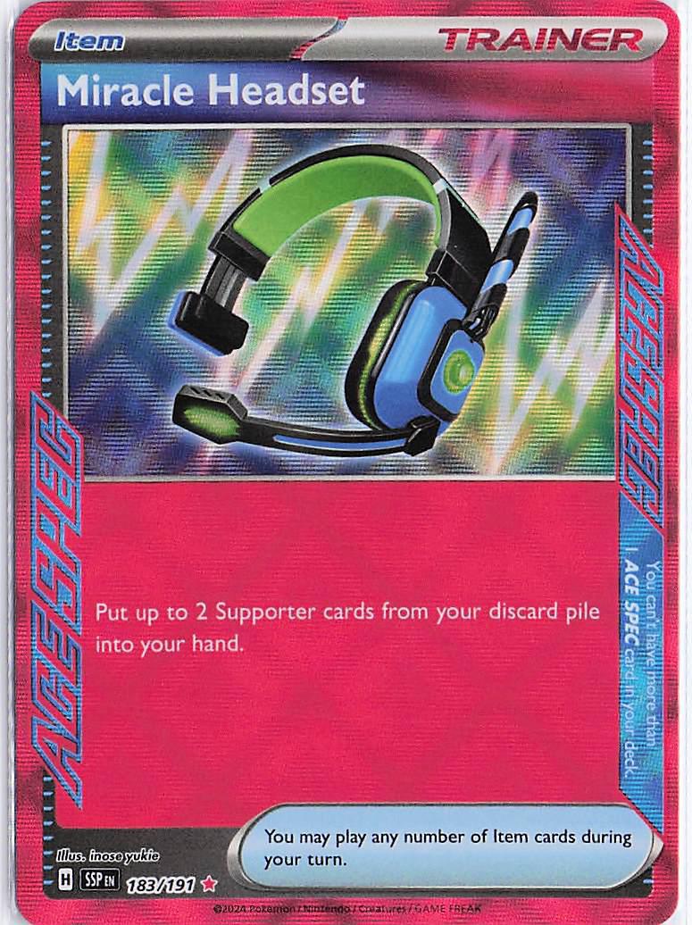 Miracle Headset 183/191