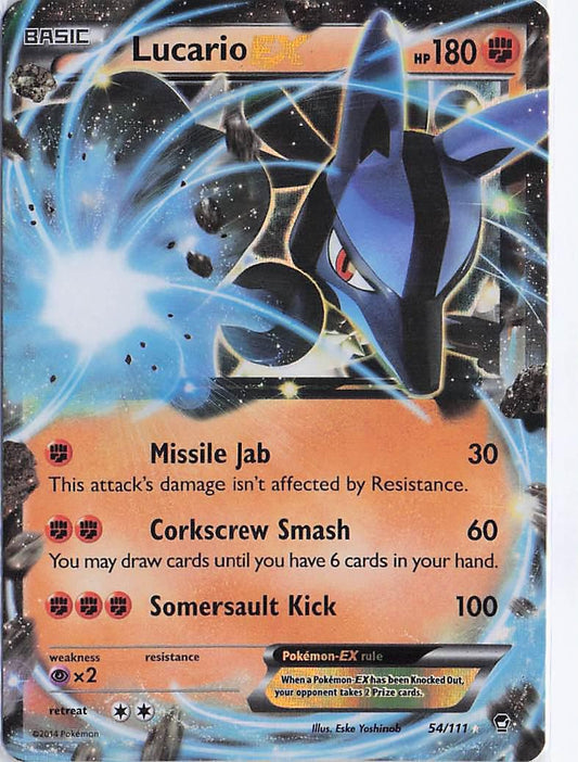 Lucario EX 54/111