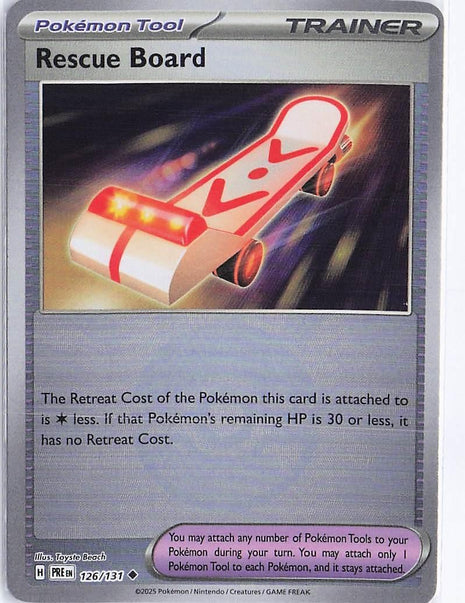 Rescue Board 126/131 (Pokeball)