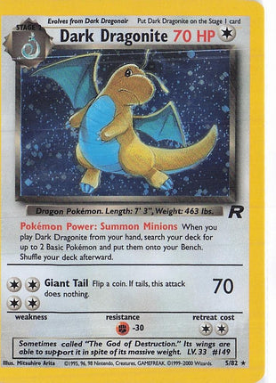 Dark Dragonite 5/82 (H)