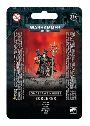 Warhammer 40K - Chaos Space Marines: Sorcerer