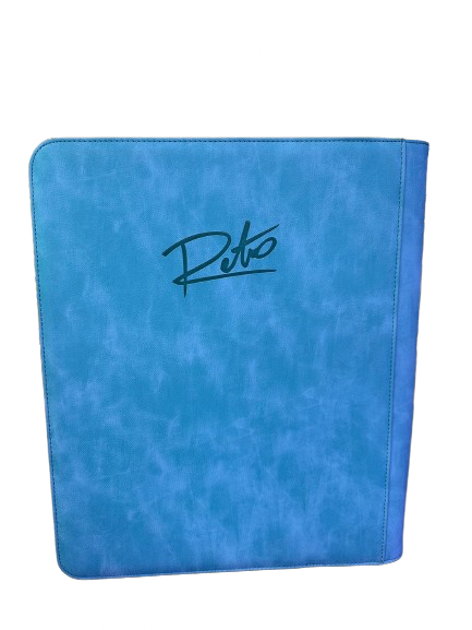 My Retro Life - Blue Toploader Binder