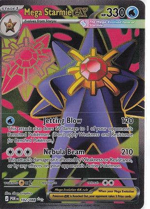 Mega Starmie ex 102/088