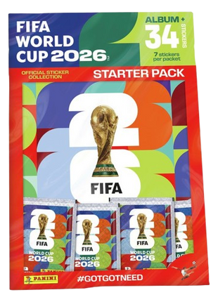 Panini - FIFA World Cup 2026 Sticker Collection Starter Pack