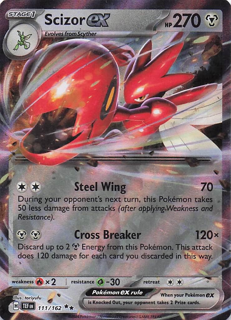 Scizor ex 111/162