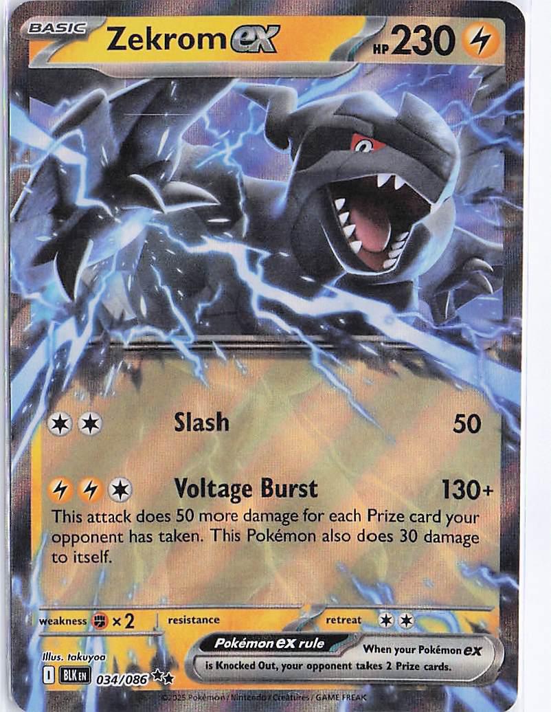Zekrom ex 034/086