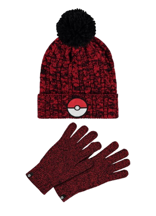 Pokemon - Beanie And Knitted Gloves Gift Set