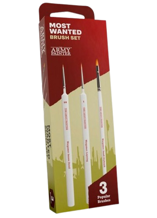 The Army Painter - Most Wanted Brush Set