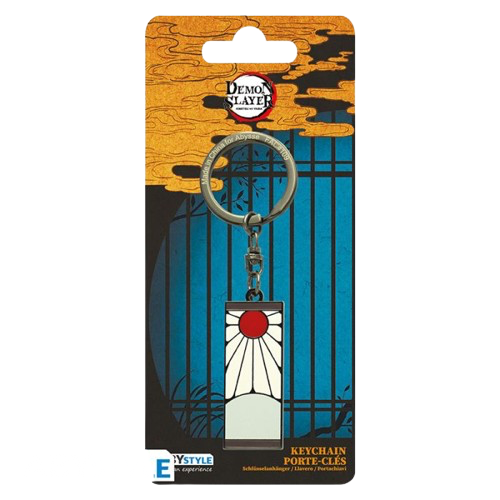 Demon Slayer - Tanjiro Hanafuda Earring Keychain