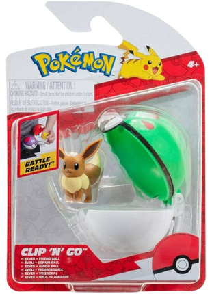 Pokemon - Eevee Clip 'N' Go Figure