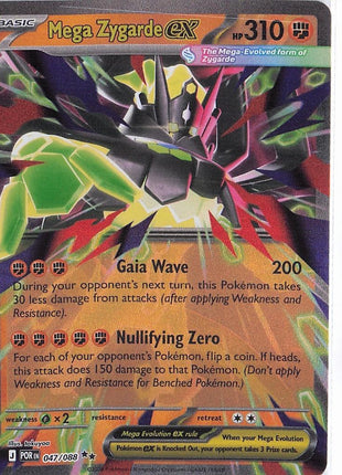 Mega Zygarde ex 047/088