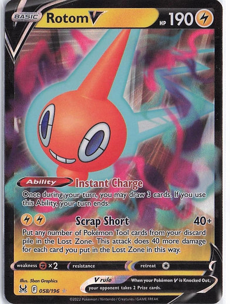 Rotom V 058/196