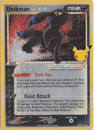 Umbreon 17/17