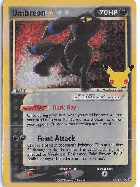 Umbreon 17/17