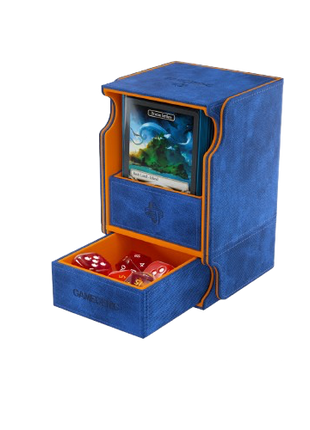 Gamegenic - Blue/Orange Exclusive Watchtower 100+ XL Convertible Deck Box