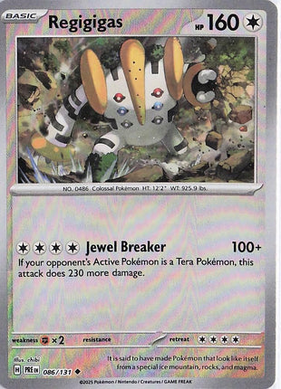 Regigigas 086/131 (Pokeball)