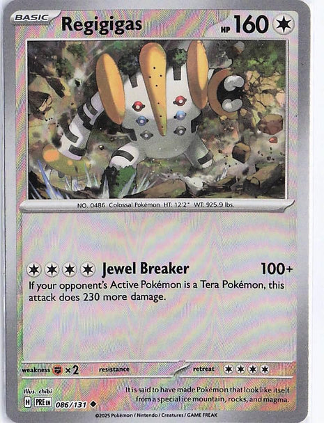 Regigigas 086/131 (Pokeball)