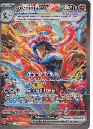 Greninja ex 214/167