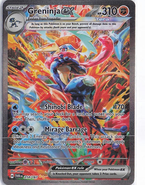 Greninja ex 214/167