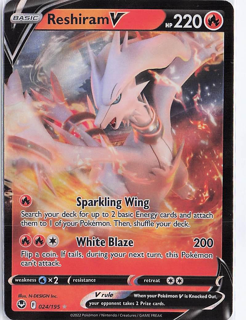 Reshiram V 024/195