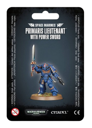Warhammer 40K - Space Marines: Primaris Lieutenant With Power Sword