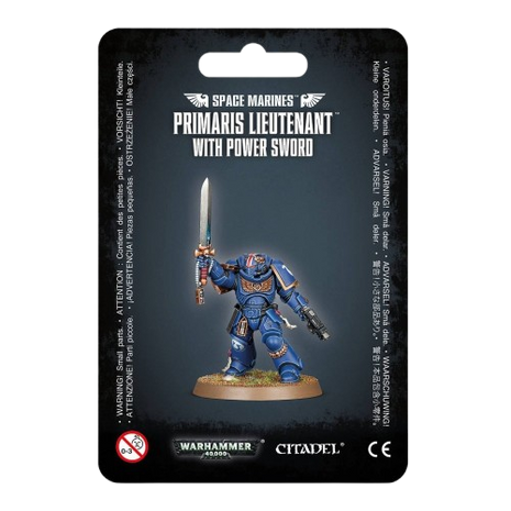 Warhammer 40K - Space Marines: Primaris Lieutenant With Power Sword