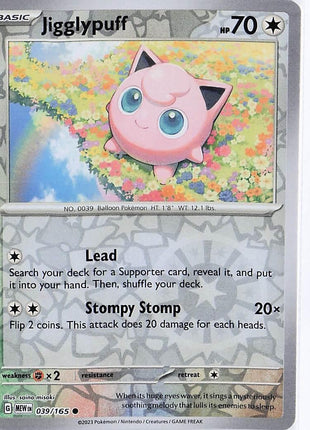 Jigglypuff 039/165 (RH)