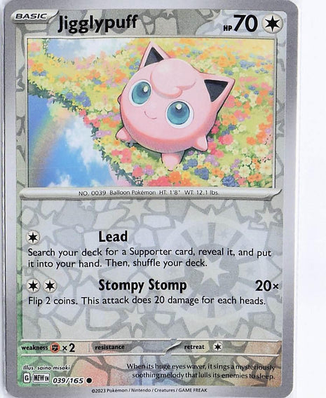 Jigglypuff 039/165 (RH)