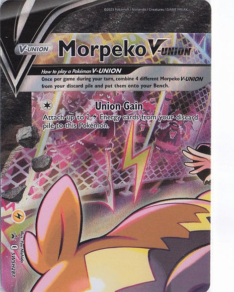Morpeko V-UNION SWSH287-290