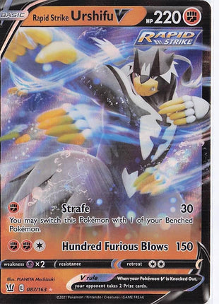 Rapid Strike Urshifu V 087/163