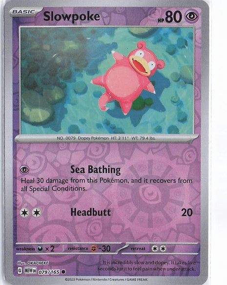 Slowpoke 079/165 (RH)