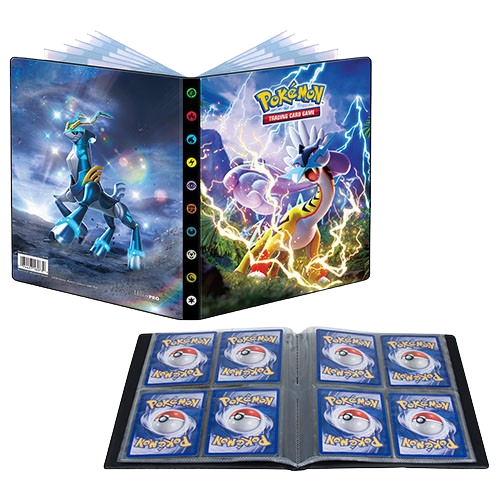 Pokemon - Raging Bolt & Iron Crown 4 Pocket Ultra Pro Binder
