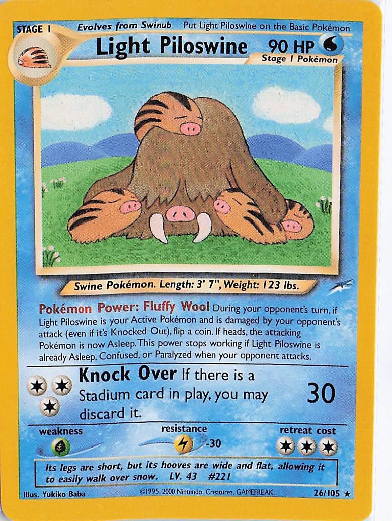 Light Piloswine 26/105