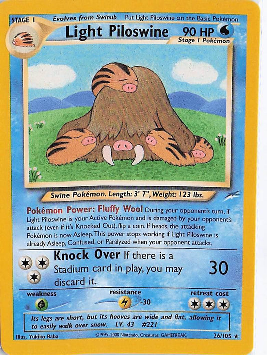 Light Piloswine 26/105