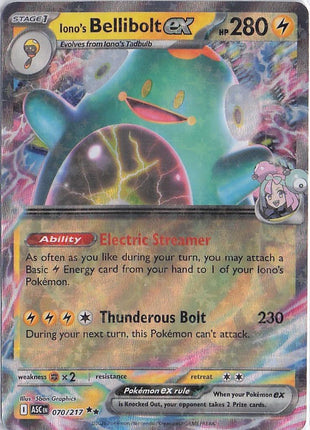 Iono’s Bellibolt ex 070/217