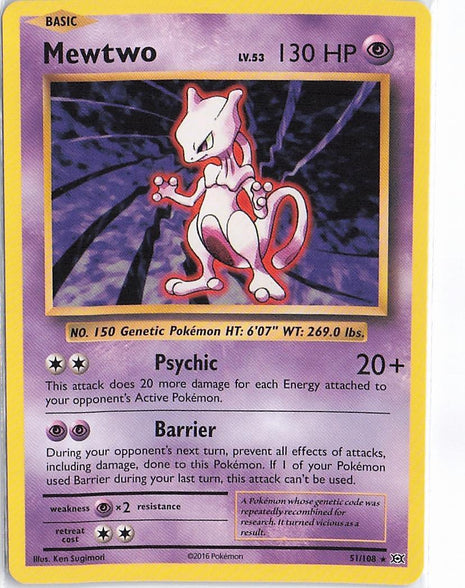 Mewtwo LV.53 51/108