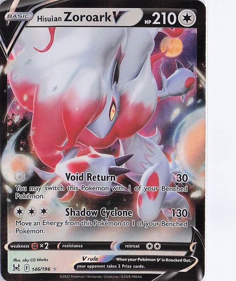 Hisuian Zoroark V 146/196