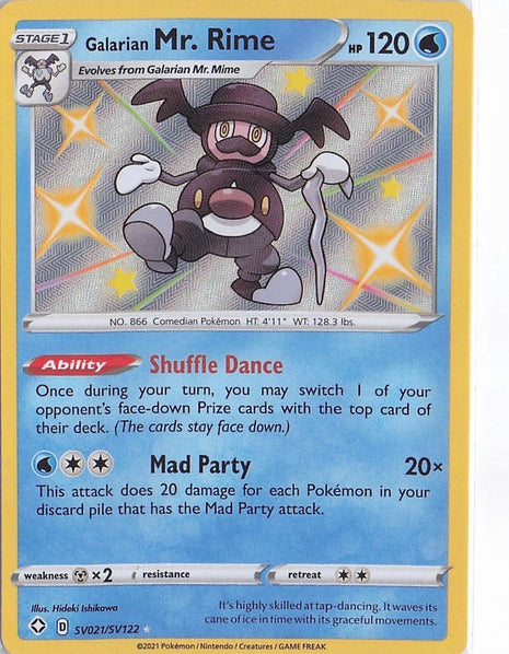 Galarian Mr. Rime SV021/122