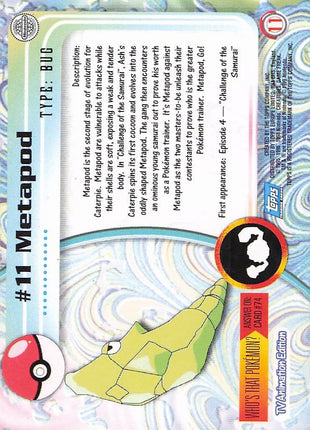Metapod - Topps (H)