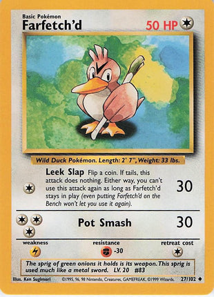 Farfetch’d 27/102