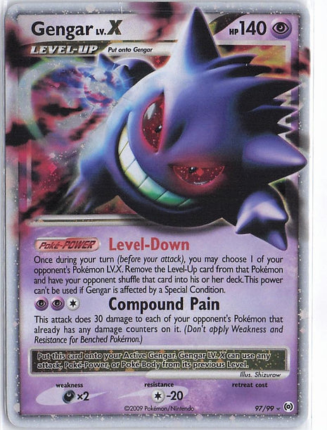 Gengar LV.X 97/99 (D)