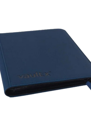 Vault X - Royal Blue 9 Pocket Zip Binder