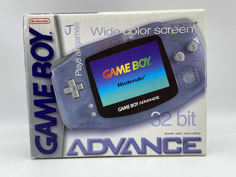 Gameboy Advance Glacier Console Boxed (GBA) - Preowned