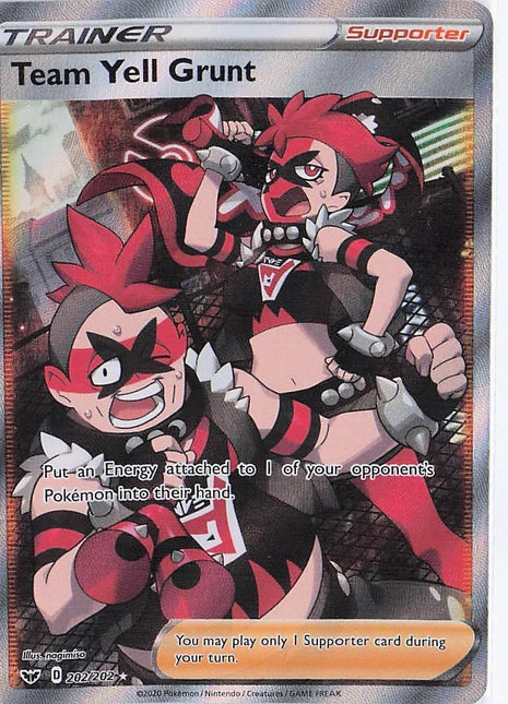 Team Yell Grunt 202/202