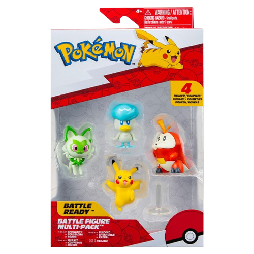 Pokemon - Battle Ready Paldea Starter Figure Multi Pack