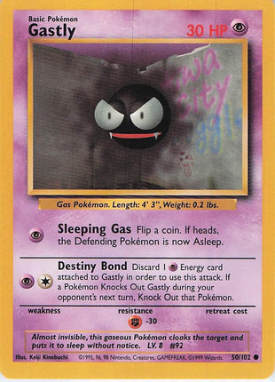 Gastly 50/102