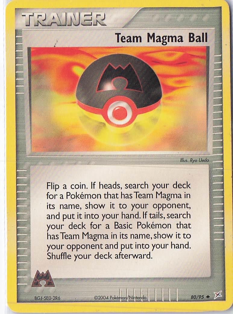 Team Magma Ball 80/95
